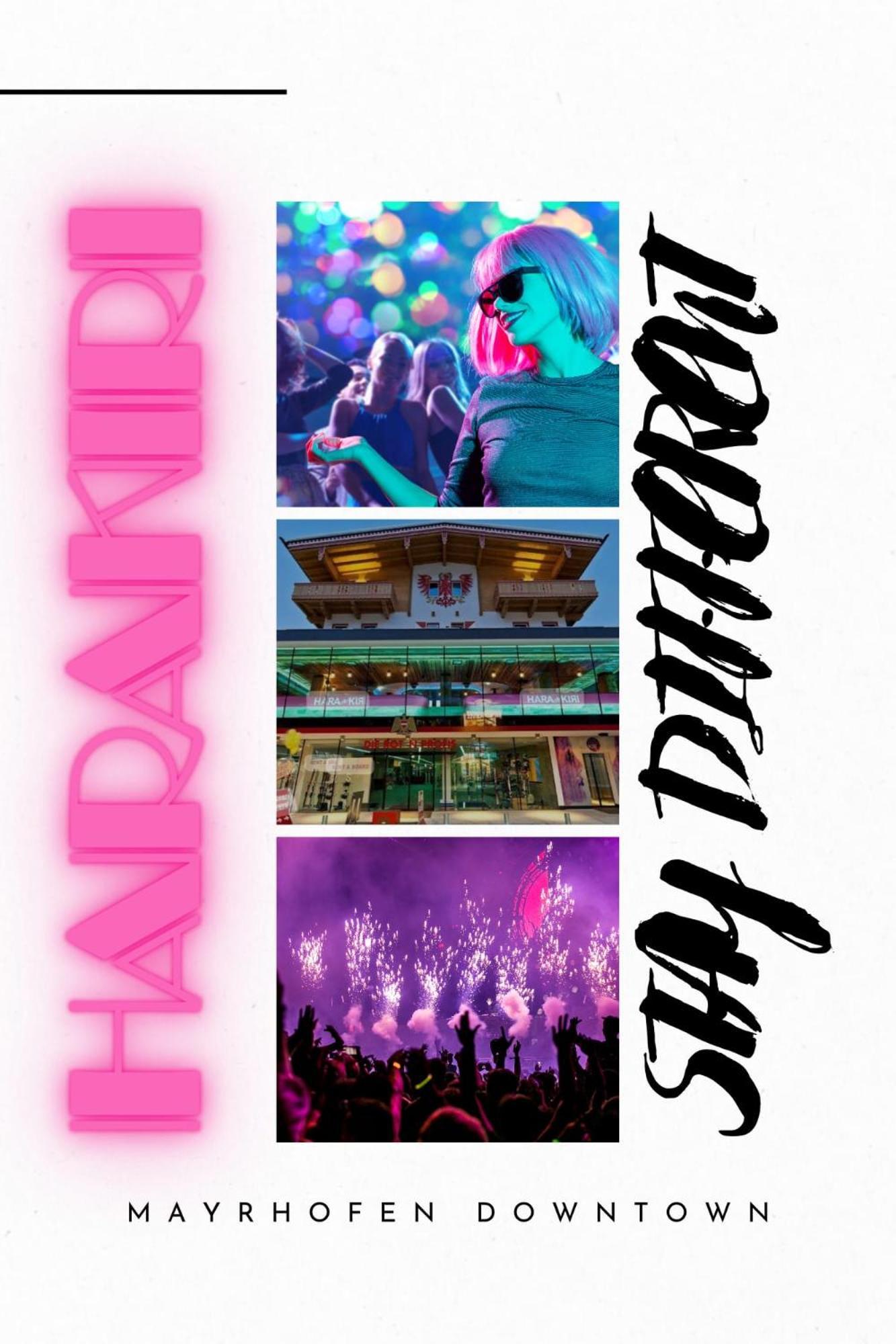 מאיירהופן Partyhouse Harakiri Stay Different 60 Seconds To Mountains! Free Parking! Self Check-In מראה חיצוני תמונה